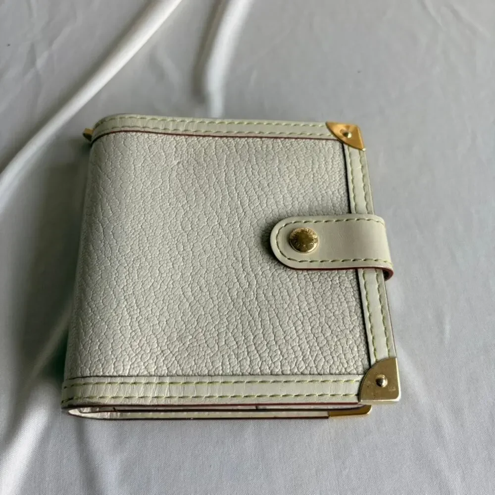 Louis Vuitton Suhali Leather Compact Zippy Wallet - Serial M12057